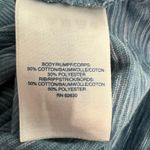 Lands' End Lands’ End Short Sleeve Striped Blue T-Shirt Dress Photo 4