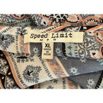 SPEED‎ LIMIT MPH XL Cover Up Blue Coral Floral Mixed Print Kimono Open Front Photo 5