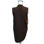 Ariat  Women's brown‎ faux fur sweater vest size Large Photo 1