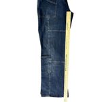 Vintage Ramilee Maternity Cargo Jeans Size 3 M/L 10/12? Stretch Denim Blue Used Photo 7