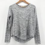 Rag and Bone  Hudson Striped Long Sleeve Crew Neck Tunic Top Women's Small Gray Photo 0