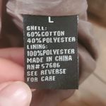 Paper + Tee Crop brown jacket size large runs more like medium by paper tee Photo 4