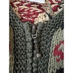 Vintage 90’s Susan‎ Bristol Green Red Zip Up Sweater Vest Size Petite Medium Photo 5