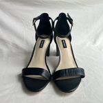 Nine West Women’s Pruce Block Heel Sandal Black Size 8.5M Photo 3