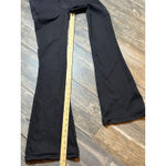 Hollister  Curvy High-Rise Flare Jeans Black 2/26R Advanced Stretch Y2K Boho EUC Photo 6