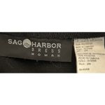 Sag Harbor Dress Woman Black Maxi‎ Dress with Short Sleeve Jacket Size 22W Photo 5