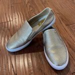 Michael Kors Michael gold perforated flats size 8.5 Photo 9