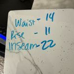 Chico's Chico’s Women’s 2 Royal Blue Stretchy Slinky Cropped Pants Photo 3