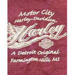 Harley Davidson  Ride To Live Pink Sweatshirt Hoodie Size Large Women's Photo 8