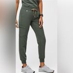 FIGS  Olive Green Track Pants & Joggers Photo 2