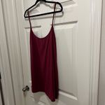 Old Navy  tunic length scoop neck maroon cami size XXL Photo 4