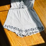 Blue Rain ★ Francesca’s Kali Embroidered Romper - White ★ Photo 7