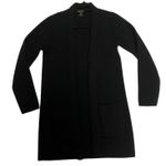 Massimo Dutti  Womens Black Wool Blend Cardigan Size Medium Photo 0