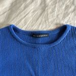 Brandy Melville Cropped Sweater Blue Photo 1