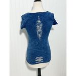 Harley Davidson Women's Great American Tradition Millville Shirt Blue Size Large Photo 6