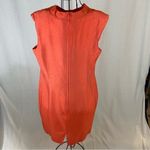 Vintage DJ & Co by Dawn Joy Orange Floral Embroidered Sheath Dress Size 12 Photo 4