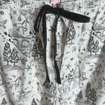 Victoria's Secret NIP Victoria’s Secret White Winter Reindeer  Jogger Pajama Pants Size XL Photo 4