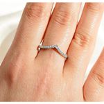 .925 Moissanite V Photo 2