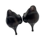 Donald J Pliner Couture Laser Leather Brown Pumps size 8 Photo 3