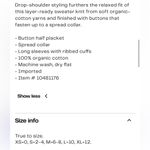 Reformation  Brooklyn Organic Cotton Sweater Photo 4