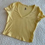 Me to We ✨  Yellow Crop Top Small Photo 2