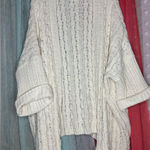 Umgee  Ivory Cable Knit Cardigan Photo 0