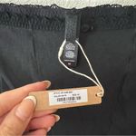 SKIMS  lace Pointelle high rise Boxer shorts in onyx black NEW 4X Photo 6