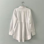 NWT Tyler Boe Sherri Button Down White Tunic Long Sleeve Shirt Size 8 Photo 2