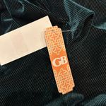 Gianni Bini NWT  Dark Green Ribbed Velvet Long Sleeve Dress - Midnight Glam Photo 9