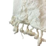 Mind Code Womens Sleeveless Lace Top Blouse Suede Back Tasseled Hem Shirt S u B Photo 2