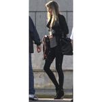 Rag and Bone  Scuba Tuxedo Side Zip Jeans Midnight Photo 8