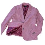 Talbots NEW Equestrian Liner Houndstooth Blazer Photo 0