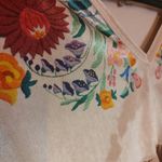 Acting Pro Size Extra Large XL Velvet Soft Pink Floral Blouse Flowy Top Boho Photo 3