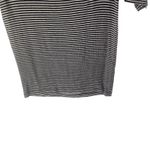 Banana Republic Women XS Striped Soft Short Sleeve Button Back Shirt Photo 2