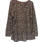 White Birch  Animal Print Sweatshirt Women’s Medium Photo 5