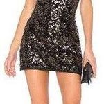 NBD Sloane Black Sequin Dress Photo 1