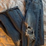 Vibrant  Wide-Leg Ripped Jeans Denim Photo 1