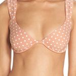 ONIA Allie Polka Dot Bikini Top Photo 0