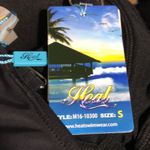 Heat Swimdress Swimsuit Twisted Front Ruched Flirty Skirt Black S NWT Photo 3