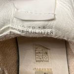 Vintage Havana  Shimmer High Top Sneakers Zip Up Silver Glitter Women’s Size 7.5 Photo 9