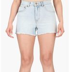 Cavalli Class Womens 27 Frayed Hem Denim Shorts NEW Blue Photo 1