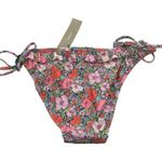 J.Crew String Hipster Full Coverage Ruffle Swim Bikini Bottom Liberty Pink XS Photo 2