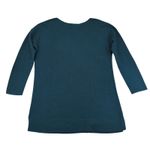 J.Jill Womens Merino Wool Washable Sweater Tunic Emerald Green Size Medium Photo 1