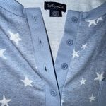 Splendid  star print baby blue pajama set women’s medium Photo 2