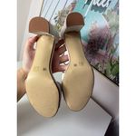 Chinese Laundry  White Embossed Croc Block Heel Open Toe Sandals Faux Leather 11 Photo 5