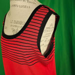 Exclusively Misook Woman Womens‎ Red Black Sleeveless Shell Tank Top 2X Photo 2