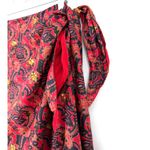 Anthropologie Vintage S M L Y2K RARE Long Wrap Skirt boho paisley Maxi Cover Up Photo 1