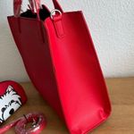 Marc Tetro Westie Highland Terrier Red Tote Crossbody Bag and Coin Purse Photo 6