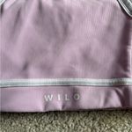 Wilo the label activewear athletic pink Barbie white sports bralette bra size xs Purple Photo 6