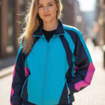 American Eagle NWOT  AE X WE Color Block Ski Jacket Medium Photo 0